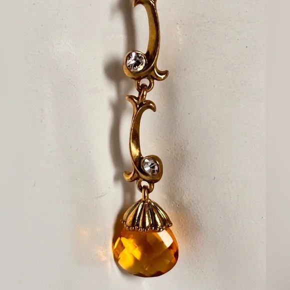 Vintage Avon extraordinary briolette vine necklace - Picture 4 of 9